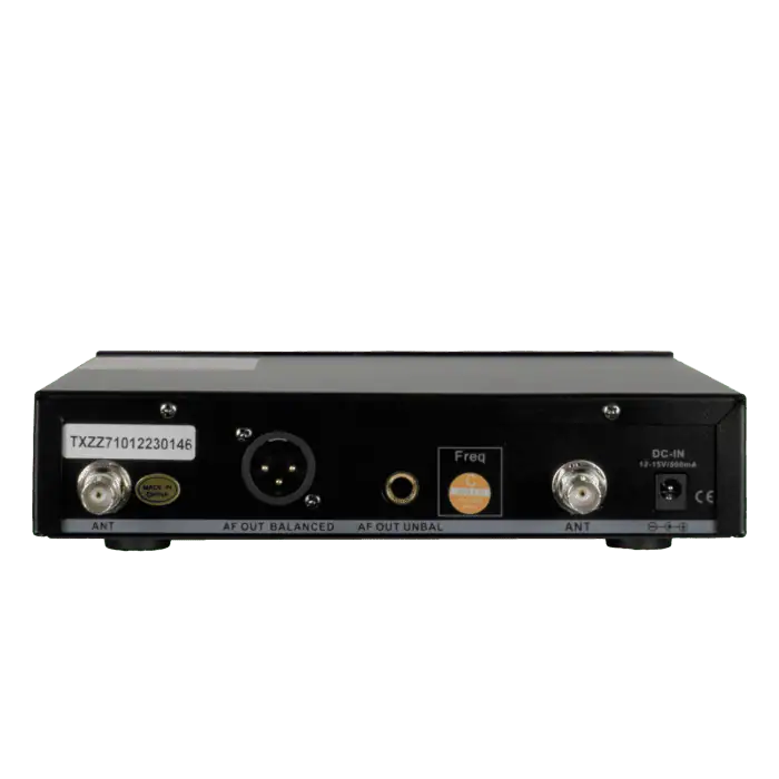 Sistema Ricevitore Radio Microfono ZZIPP TXZZ710 UHF True Diversity 1x100CH 3