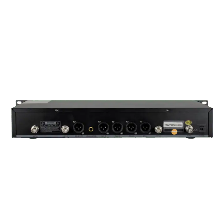 Sistema Ricevitore Radio Microfono ZZIPP TXZZ740 UHF True Diversity 4x50CH 3