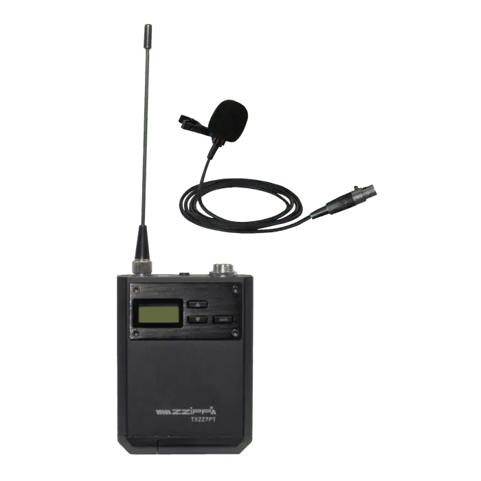 Trasmettitore ZZIPP TXZZ7PT bodypack per ricevitori della serie TXZZ7