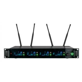 Sistema Ricevitore Radio Microfono ZZIPP TXZZ740 UHF True Diversity 4x50CH