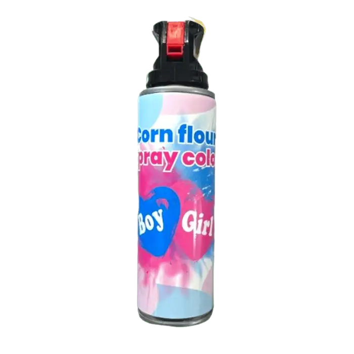 Bomboletta Spray Mini Estintore in Polvere Gender Reveal Baby Shower Boy or Girl Party