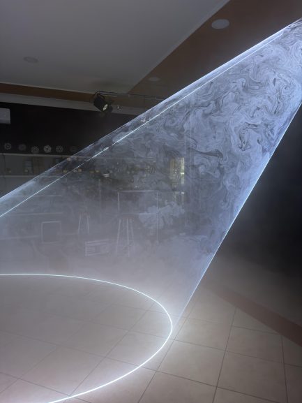 Laser Light Wedding 5W RGBW con Cono di luce e effetti Parole Luminose + Centralina DMX - immagine 5