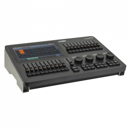 Controller Centralina DMX ShowTec LAMPY 20 2U con 20 fader e 2 universi - immagine 2