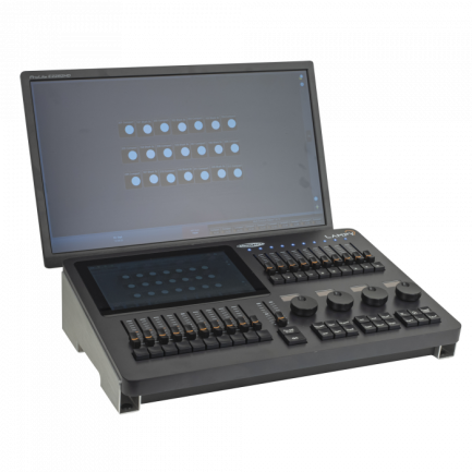 Controller Centralina DMX ShowTec LAMPY 20 2U con 20 fader e 2 universi - immagine 4