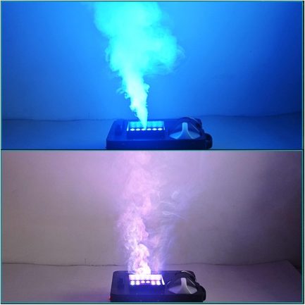 Macchina Del Fumo Getto Verticale 1500W 24 LED RGB Controllo solo DMX Prodotto B-STOCK e USATO - immagine 8