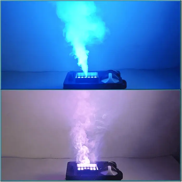 Macchina Del Fumo Getto Verticale 1500W 24 LED RGB Controllo solo DMX Prodotto B STOCK e USATO 6