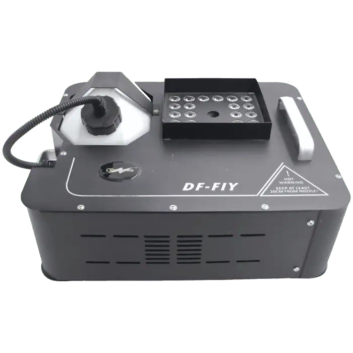 Macchina Del Fumo Getto Verticale 1500W 24 LED RGB Controllo solo DMX Prodotto B STOCK e USATO