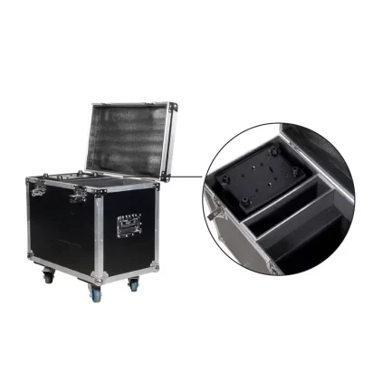 Coppia Testa Mobile Wash LED 36×18 RGBW-A-UV con baule FlightCase - immagine 6