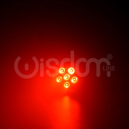 Faretto SmartBat LED RGBWAUV WiFi a Batteria Ricaricabile con Telecomando Incluso WISDOM (NERO) - immagine 11