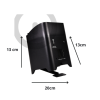 Faretto SmartBat LED RGBWAUV WiFi a Batteria Ricaricabile con Telecomando Incluso WISDOM (NERO) - immagine 2