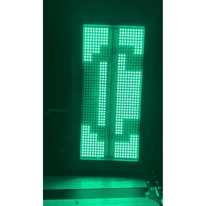Atomic Shock 1200w RGBW con Barra Luce Centrale Bianca Fredda Numerosi Giochi Pixel Controllabili 10