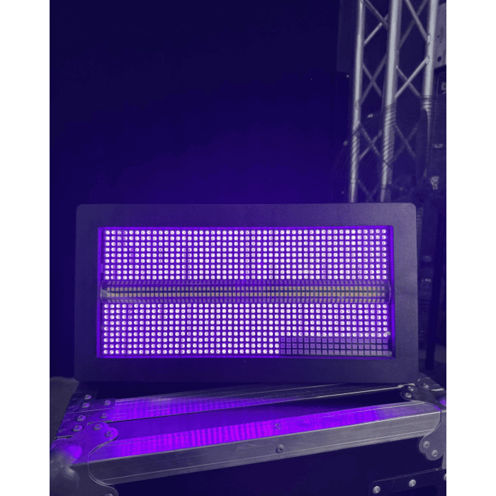 Atomic Shock 1200w RGBW con Barra Luce Centrale Bianca Fredda Numerosi Giochi Pixel Controllabili 8