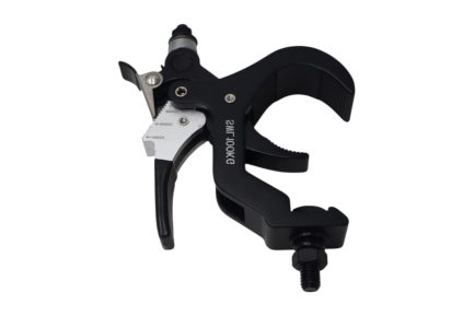 Gancio aliscaf Selflock Hook swl250 a C con blocco a serraggio per Truss e Teste mobili - immagine 2