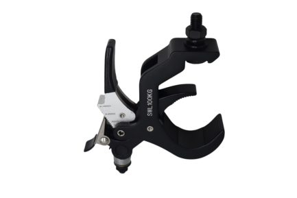 Gancio aliscaf Selflock Hook swl100 a C con blocco a serraggio per Truss e Teste mobili