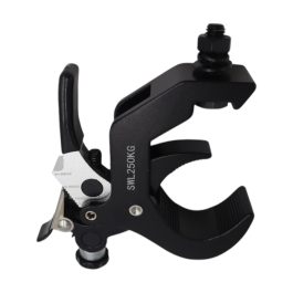 Gancio aliscaf Selflock Hook swl250 a C con blocco a serraggio per Truss e Teste mobili