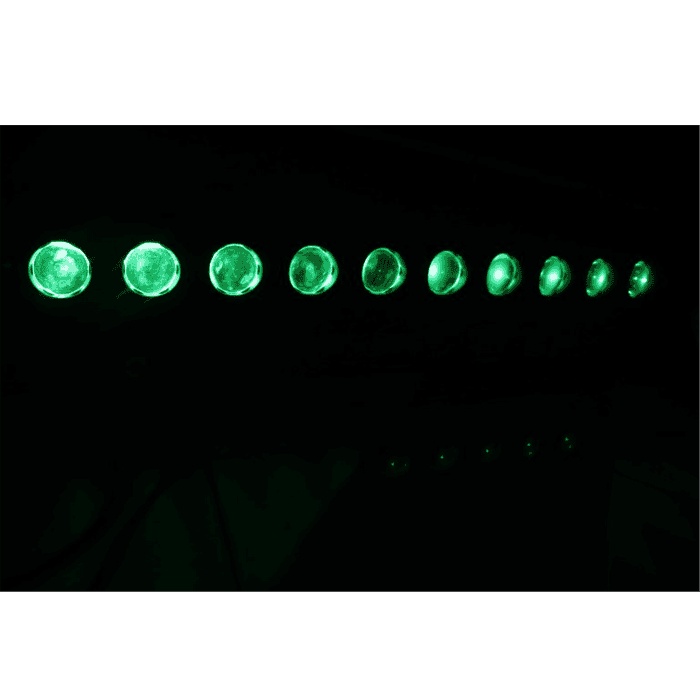 Spaghetti LED BAR BEAM RGBW 10x40W Alimentazione Powercon Controllo Centralina DMX 6
