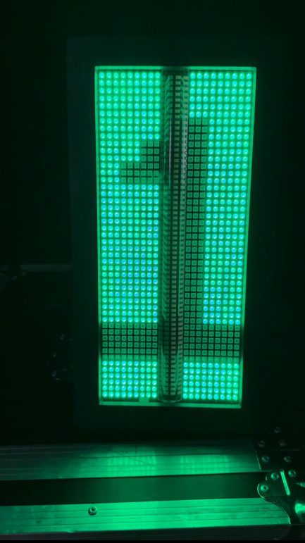 Atomic Shock 1200w RGB+W con Barra Luce Centrale Bianca Fredda Numerosi Giochi Pixel Controllabili - immagine 11