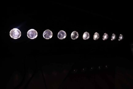 Spaghetti LED BAR BEAM RGBW 10x40W Alimentazione Powercon Controllo Centralina DMX - immagine 9