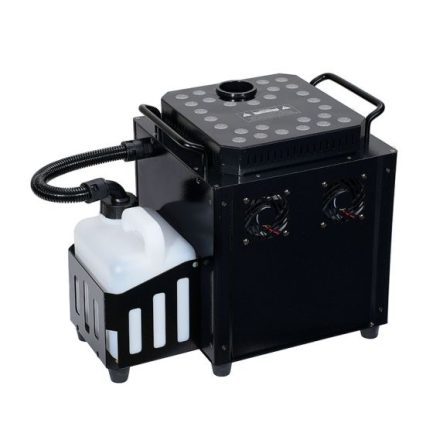 Macchina del fumo PFX3500JET verticale con 27 LED RGBW da 9W e doppio output altezza 10/12mt - immagine 2