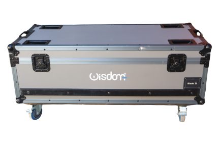 Baule Flight Case VUOTO per 4 Barre LED blade 2i 6x40w RGBW