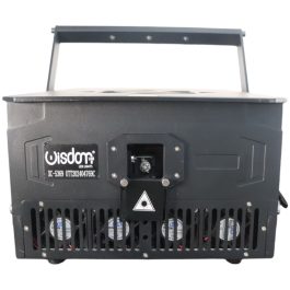 PROIETTORE LASER 30W RGB PROFESSIONALE 3 in 1 alta luminosità effetti Luminosi e Proiezioni con Baule Flightcase