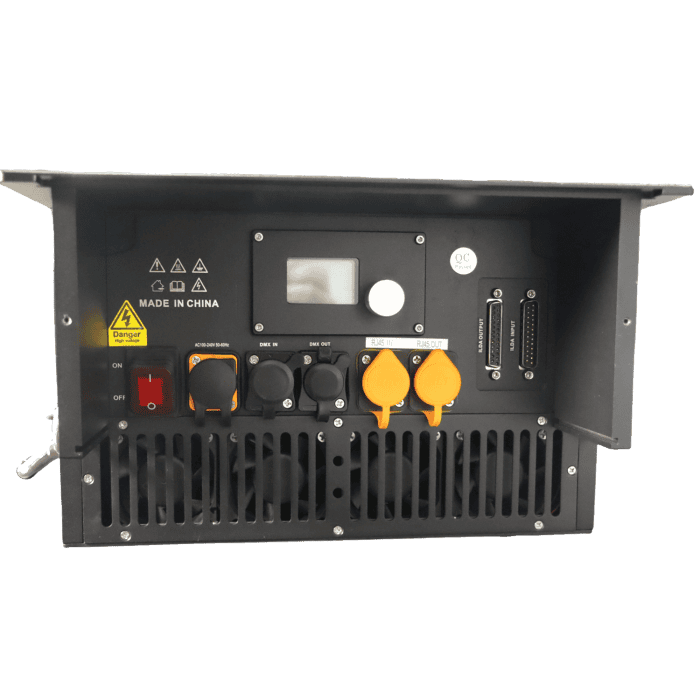 PROIETTORE LASER 30W RGB PROFESSIONALE 3 in 1 alta luminosita effetti Luminosi e Proiezioni con Baule Flightcase 2