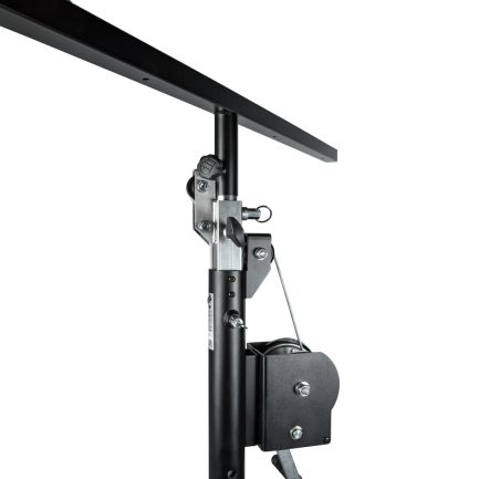 Supporto stativo Adam Hall SWU400T a manovella per luci con Traversa - immagine 2