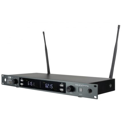 Sistema radiomicrofono ZZIPP TXZZ420 a canali UHF 2×48 CH con 2 microfoni palmari - immagine 2