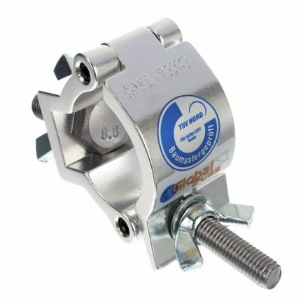 Gancio aliscaf Global Truss Half Coupler swl75 per aggancio di luci su Truss e Americane - immagine 5