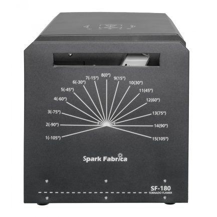 Lanciafiamme Tornado SF-180 Fire Machine da 10 metri motorizzata con Flightcase SPARKFABRICA - immagine 4