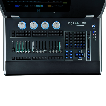 KingKong Baton 1616 Centralina 7 universi professionale touch screen con flight cases - immagine 5