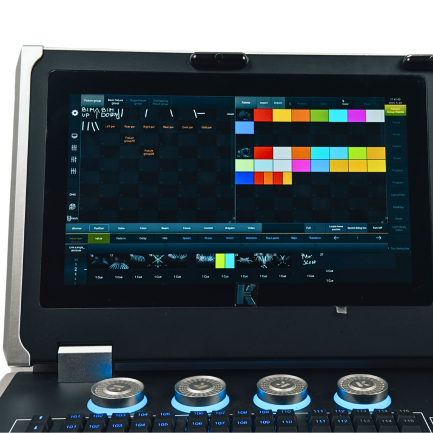 KingKong Baton 1616 Centralina 7 universi professionale touch screen con flight cases - immagine 4