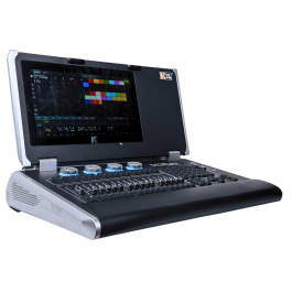 KingKong Baton 1616 Centralina 7 universi professionale touch screen con flight cases