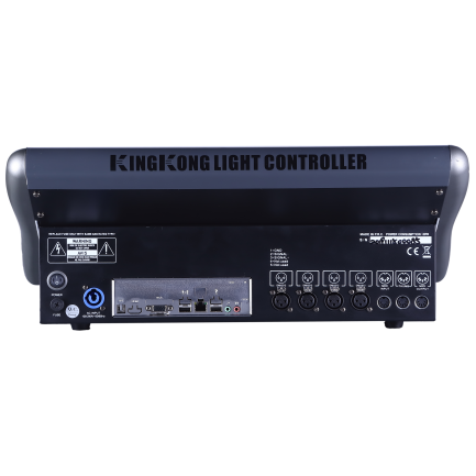 KingKong Baton 1000 consolle Centralina DMX luci professionale 4 universi  touch screen con flight cases - immagine 3