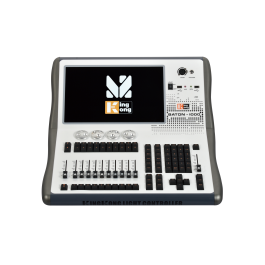 KingKong Baton 1000 consolle Centralina DMX luci professionale 4 universi  touch screen con flight cases