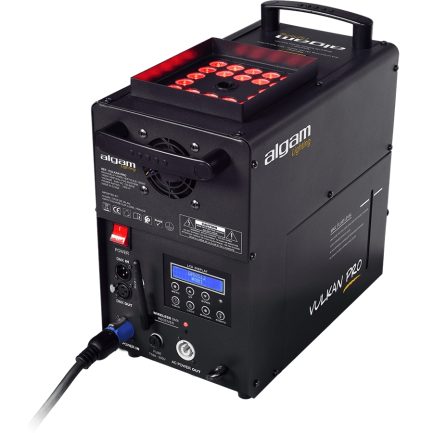 Macchina del Fumo VULKAN PRO verticale a effetto Co2 con 24 Led - immagine 2