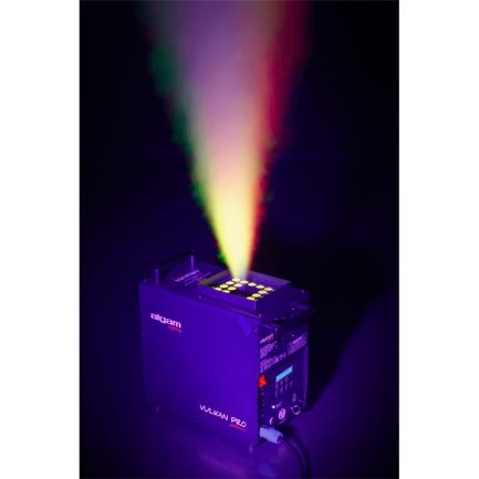 Macchina del Fumo VULKAN PRO verticale a effetto Co2 con 24 Led - immagine 4