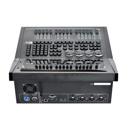 King Kong Baton T3 con 4 universi tousch screen centralina luci DMX 512 professionale con flight cases - immagine 5