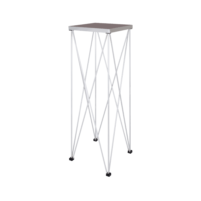 Base 50×50 tavolo Riser richiudibile altezza 160 mt per teste Mobili e Casse