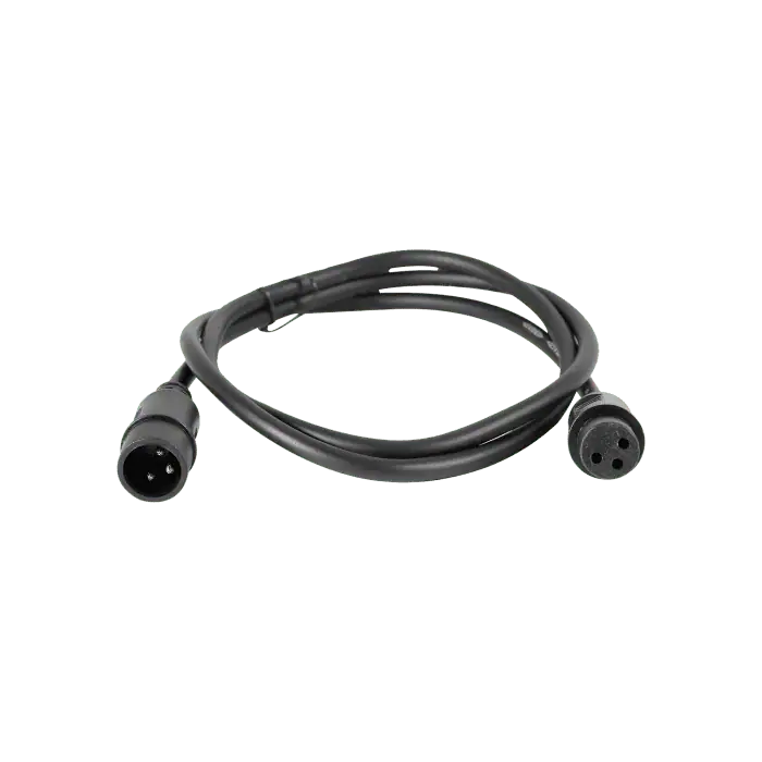 Cavo XLR cable DMX bilanciato da 15 mt connettore Maschio Femmina a 3 Pin