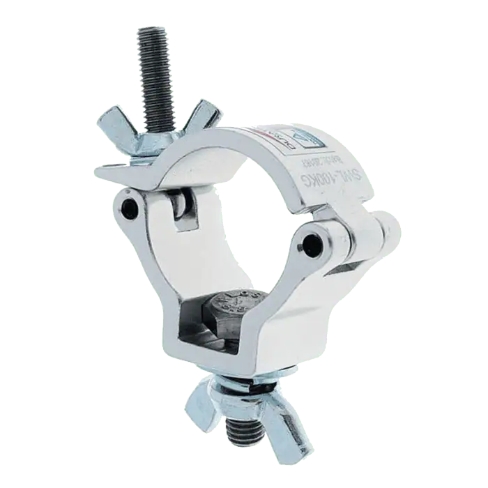 Gancio aliscaf Duratruss BIG Clamp swl100 per aggancio di luci su Truss e Americane 1