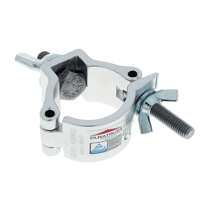 Gancio aliscaf Duratruss BIG Clamp swl100 per aggancio di luci su Truss e Americane 3