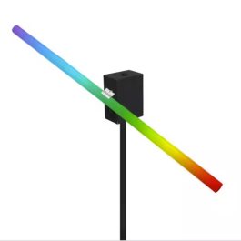 Tubi Luminosi LED RGB Rotanti 360° a Batteria Wireless Kit Completo da 20 Tubi RGB Luminosi con FlightCase