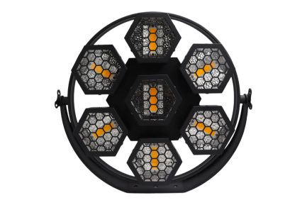 Mini Port Flower 7x60W Design Retrò Lampada a Riflettore Vintage LED RGB con Luce Calda - immagine 2