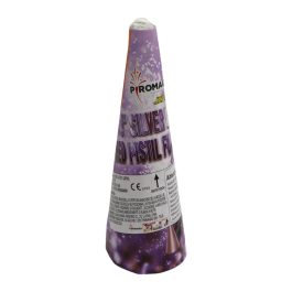 Fontana Pirotecnica Monouso a Cono Scintille Silver Altezza 3mt 60 Secondi