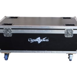 Baule FlightCase VUOTO per trasporto di 6 accecatori atomic