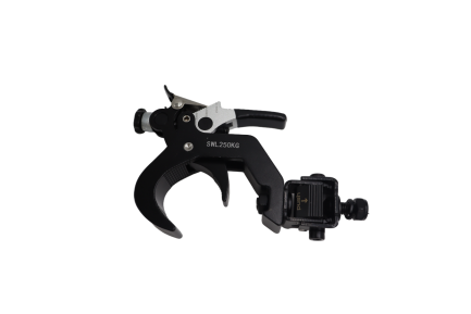 Gancio aliscaf Selflock Hook swl250 a C con blocco a serraggio e Bullone per Truss e Teste mobili - immagine 3