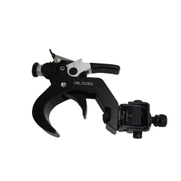 Gancio aliscaf Selflock Hook swl250 a C con blocco a serraggio e Bullone per Truss e Teste mobili