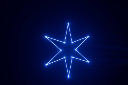 Smart Laser RGB 5W a batteria con proiezioni immagini - immagine 9