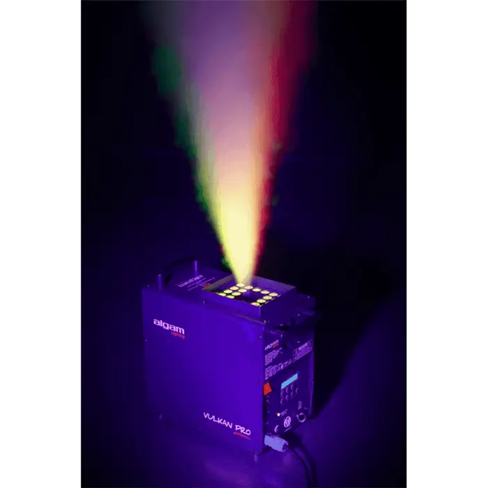 Macchina del Fumo VULKAN PRO verticale a effetto Co2 con 24 Led 3
